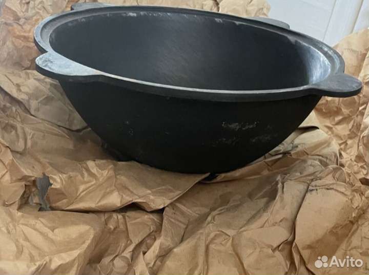 Казан чугунный 8 литров