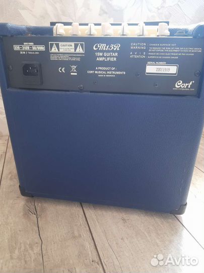 Гитарный комбоусилитель Cort, 15 Вт