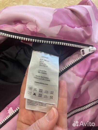 Комбинезон демисезонный reima 104 для девочки