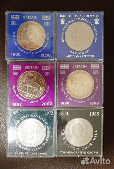 10 кроновых монет. Великобритания, Джерси