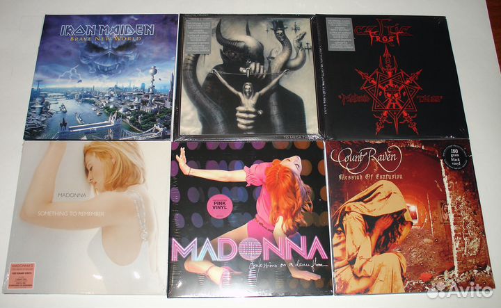 Eric clapton / madonna / vildhjarta /Fleshless Lp