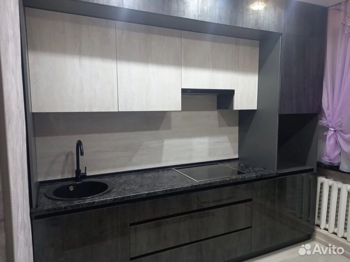 Кухня на заказ прямая