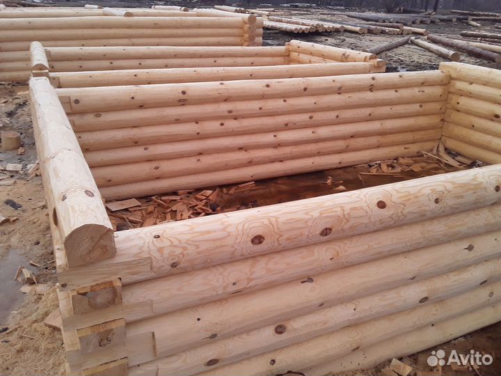 Сруб бани 5х3 в комплекте от производителя