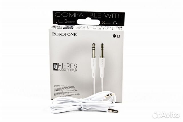 Аудиокабель (кабель aux)