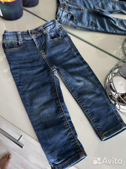 Джинсы Zara для мальчика 86