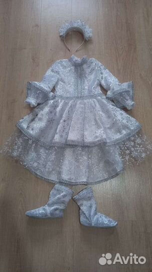 Костюм снегурочка, снежинка