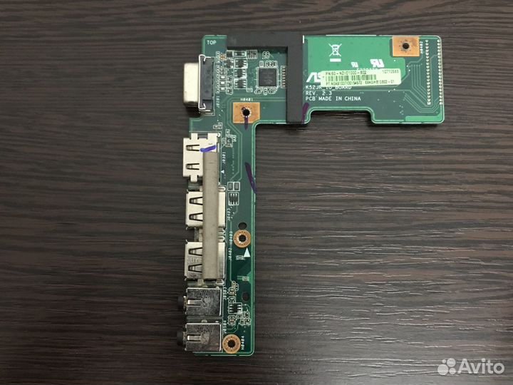 Доп плата для ноутбука Asus A52D