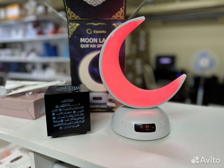 Ночник полумесяц читающий Коран и Азан
