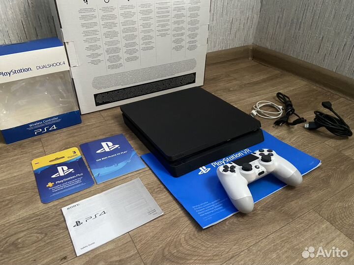 Sony PS4 Slim 60 игр/на 1 Тб/2021г