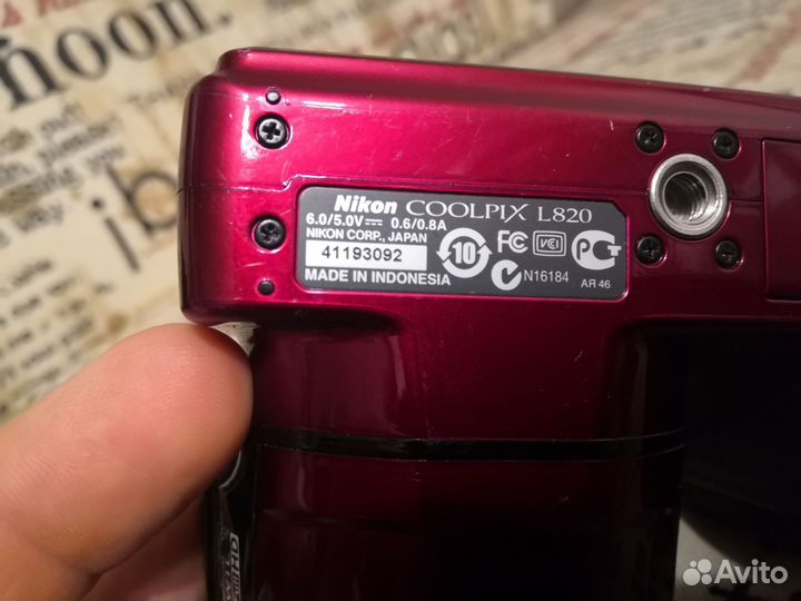 Зеркальный фотоаппарат nikon coolpix l820