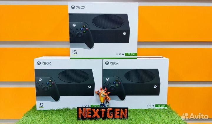 Новый xbox Series S 1TB Carbon Black + Гарантия