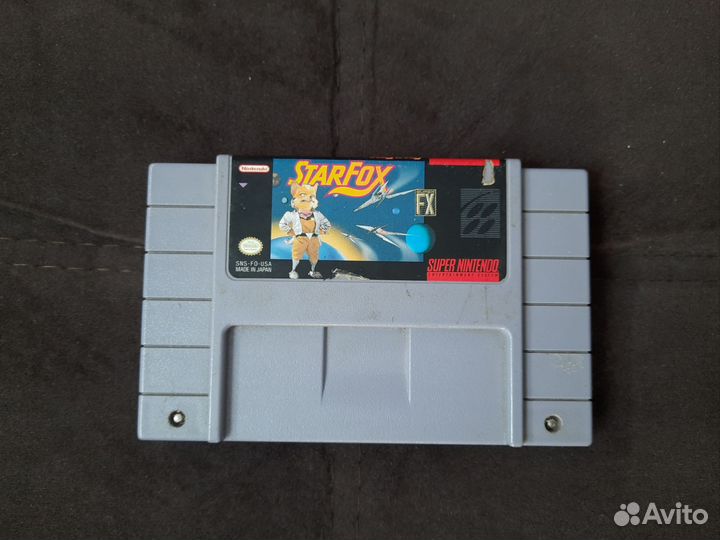 StarFox для Super Nintendo snes usa