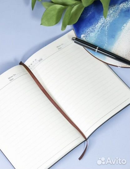 Ежедневник недатированный с ручкой и пакетом