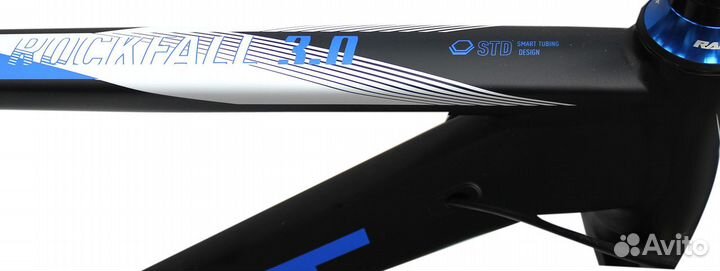 Велосипед Welt Rockfall 3.0 27 Black/Blue