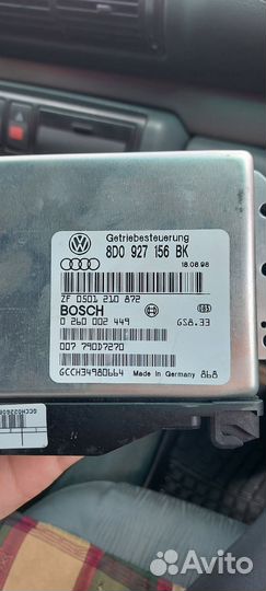 Блок управления АКПП audi A4 B5