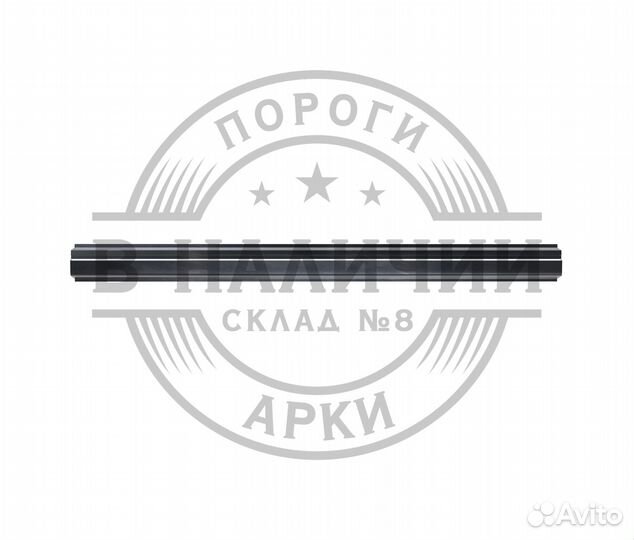 Ремонтный порог Subaru Forester 3