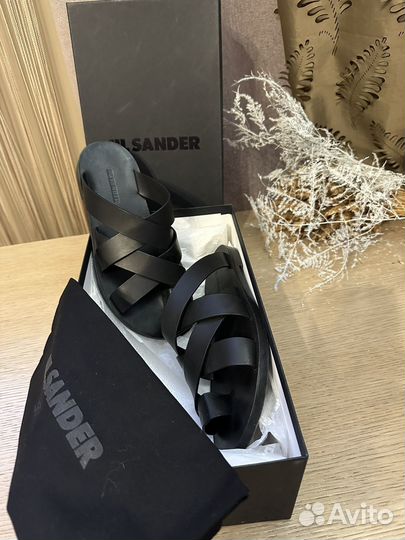 Jil Sander шлепки оригинал