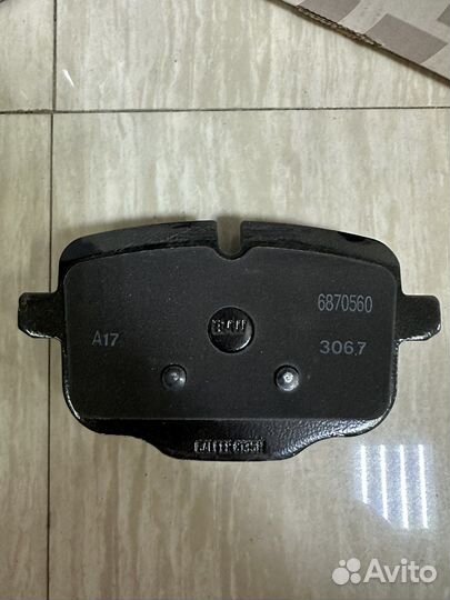 Задние колодки на BMW 5 (G30, F90)