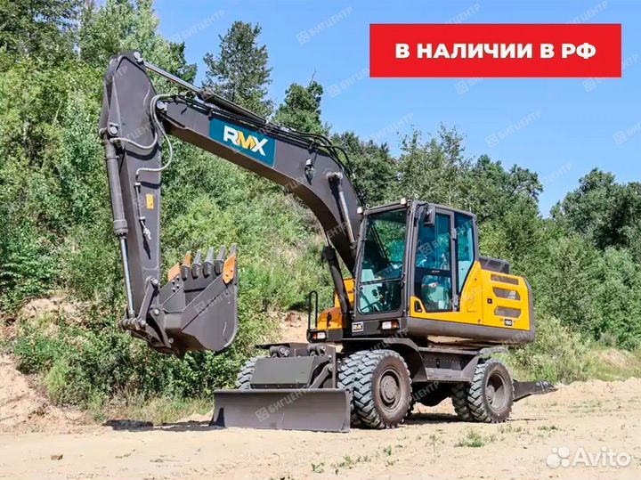 Колёсный экскаватор Runmax ER180W, 2024