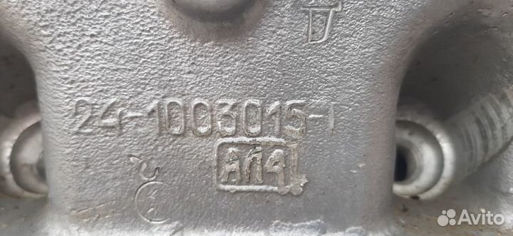 Головка блока цилиндров газ 2410