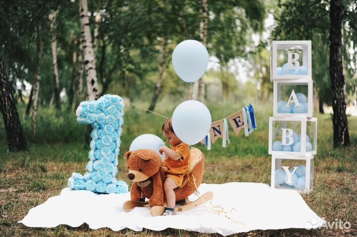 Медведь качалка baby go