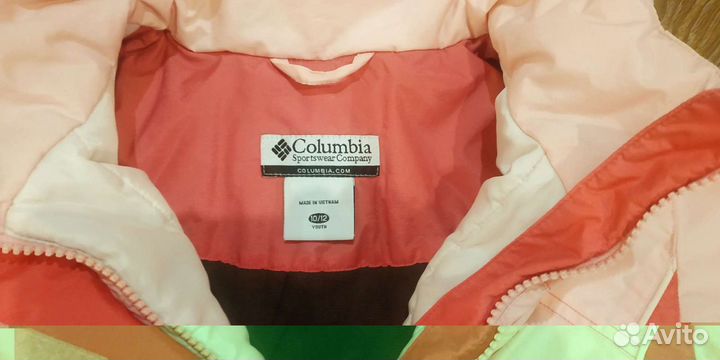Куртка для дев. columbia 10-12,лет