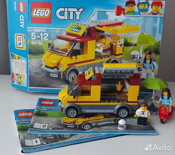 Конструктор Lego City 60150 Фургон-пиццерия