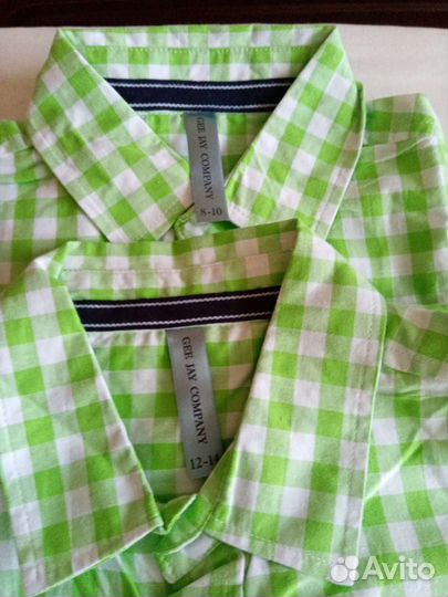 Рубашки на подростка новые
