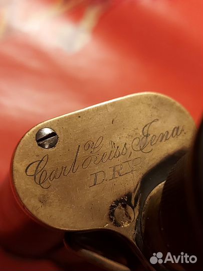 Редкий бинокль Carl Zeiss jena feldstecher х8 кофр