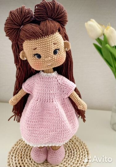 Вязанная кукла