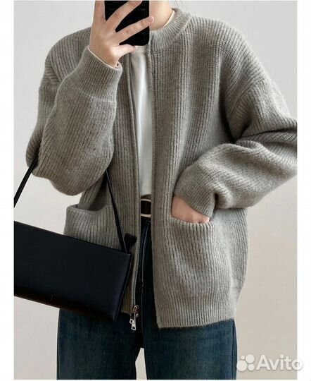 Кардиган с алиэкспресс на молнии 40-44 р