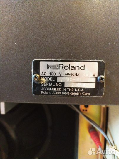 Roland BC-60 Amp Blues Cube USA комбоусилитель