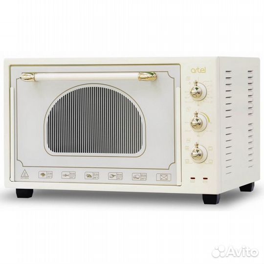 Мини-печь artel MD 3618 L Art-Retro бежевая