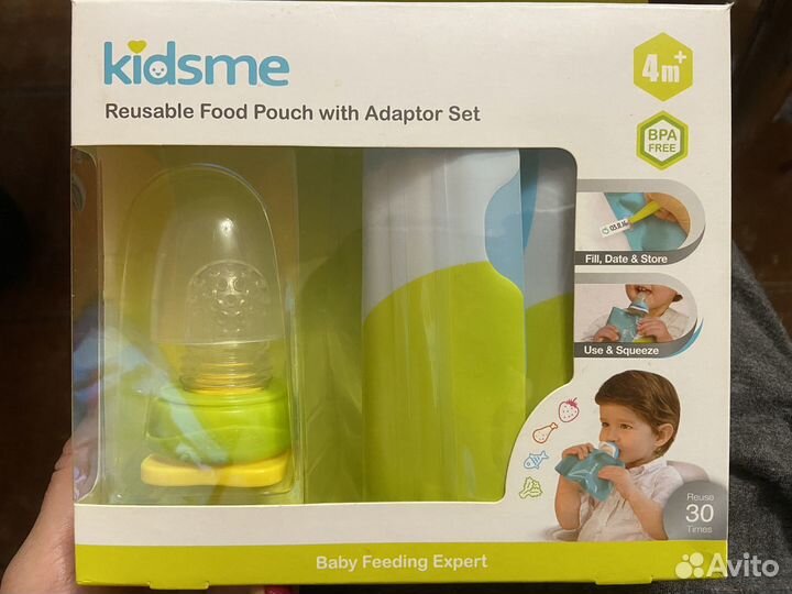 Kidsme Пауч контейнер для кормления