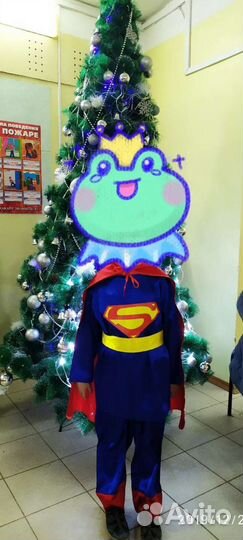 Новогодний костюм для мальчика Супермен