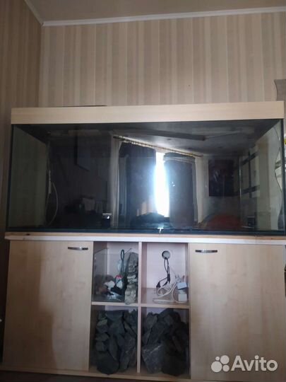Аквариум 600 л с тумбой и всем комплектом
