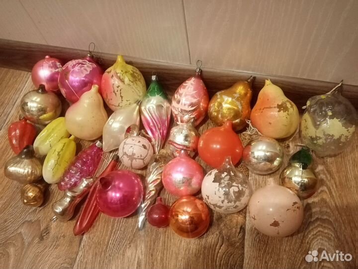 Елочные игрушки СССР