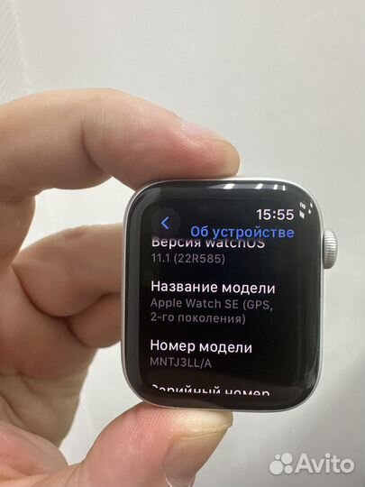 Apple watch SE 2, 44mm, 100 акб, гарантия