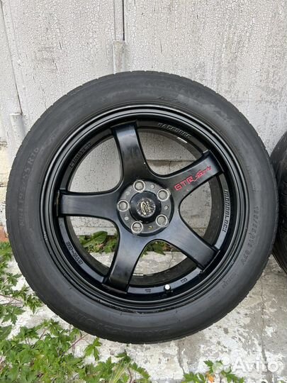 Колеса в сборе 195/55/16 лето 5х100