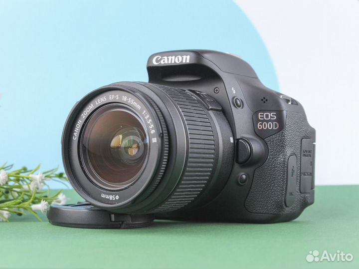 Фотоаппарат Canon 600D kit 18-55 III