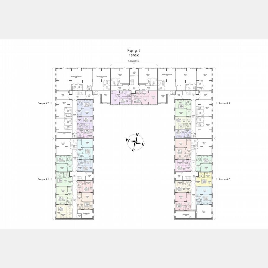 Квартира-студия, 24,2 м², 1/4 эт.
