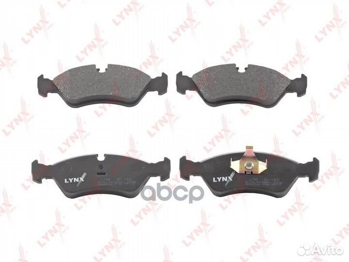 Колодки тормозные дисковые перед daewoo