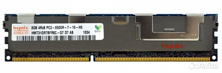 RAM Hynix, 8gb, 2Rx4, 8500(1066), DDR3, ECC, REG, Ref