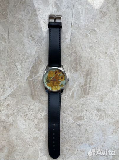 Часы Mitya Veselkov с подсолнухами Ван Гога