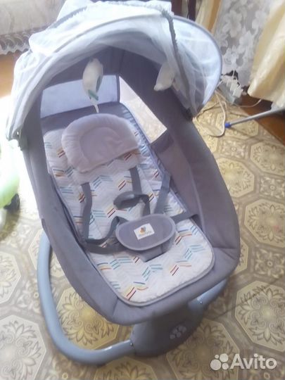 Детская люлька колыбель электрическая