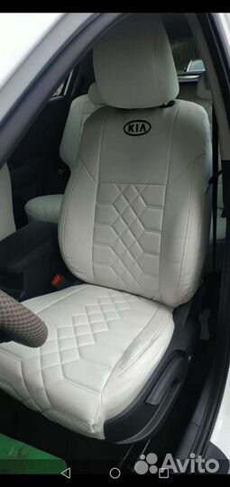 Автомобильные чехлы из экокожи 