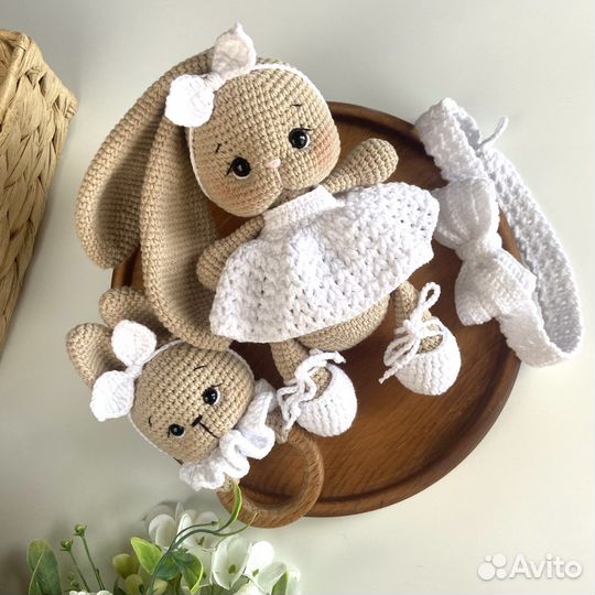 Вязаная игрушка. Набор для девочки