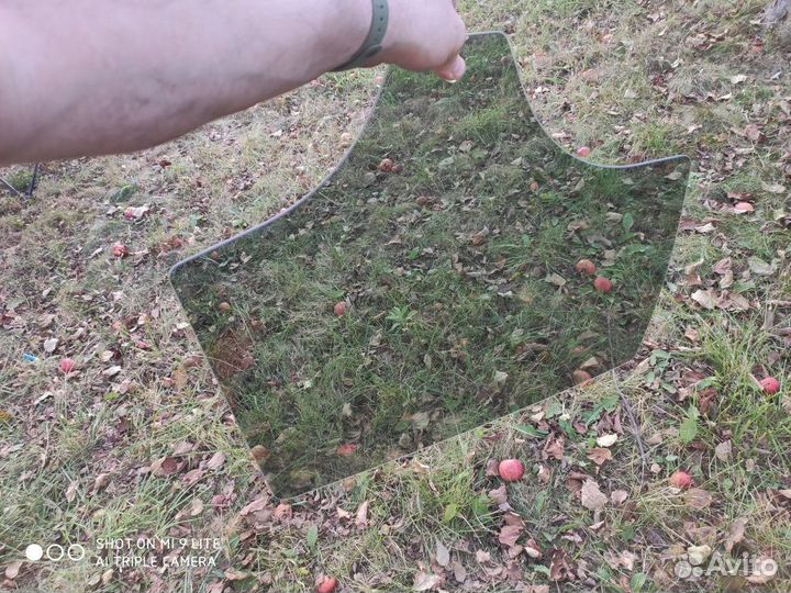 Стекло двери задней правой Corsa D