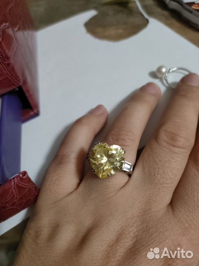 Серебряное кольцо sunlight