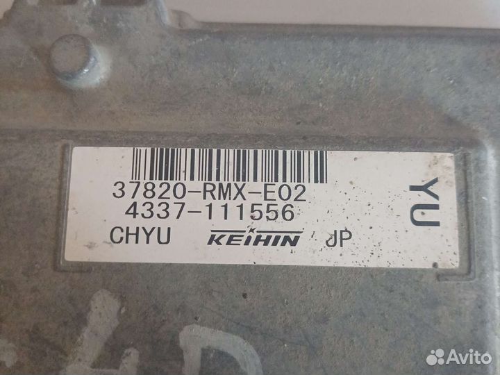 Эбу. Хонда цивик4д гибрид 1.3 FD3. 37820-RMX-E02